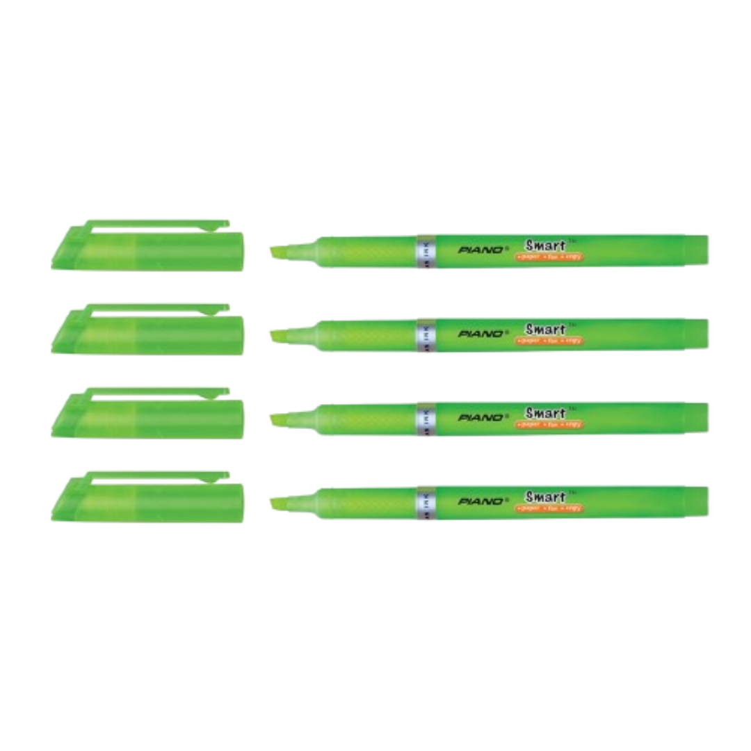 Piano Smart Highlighter Pack Of 4 Pcs