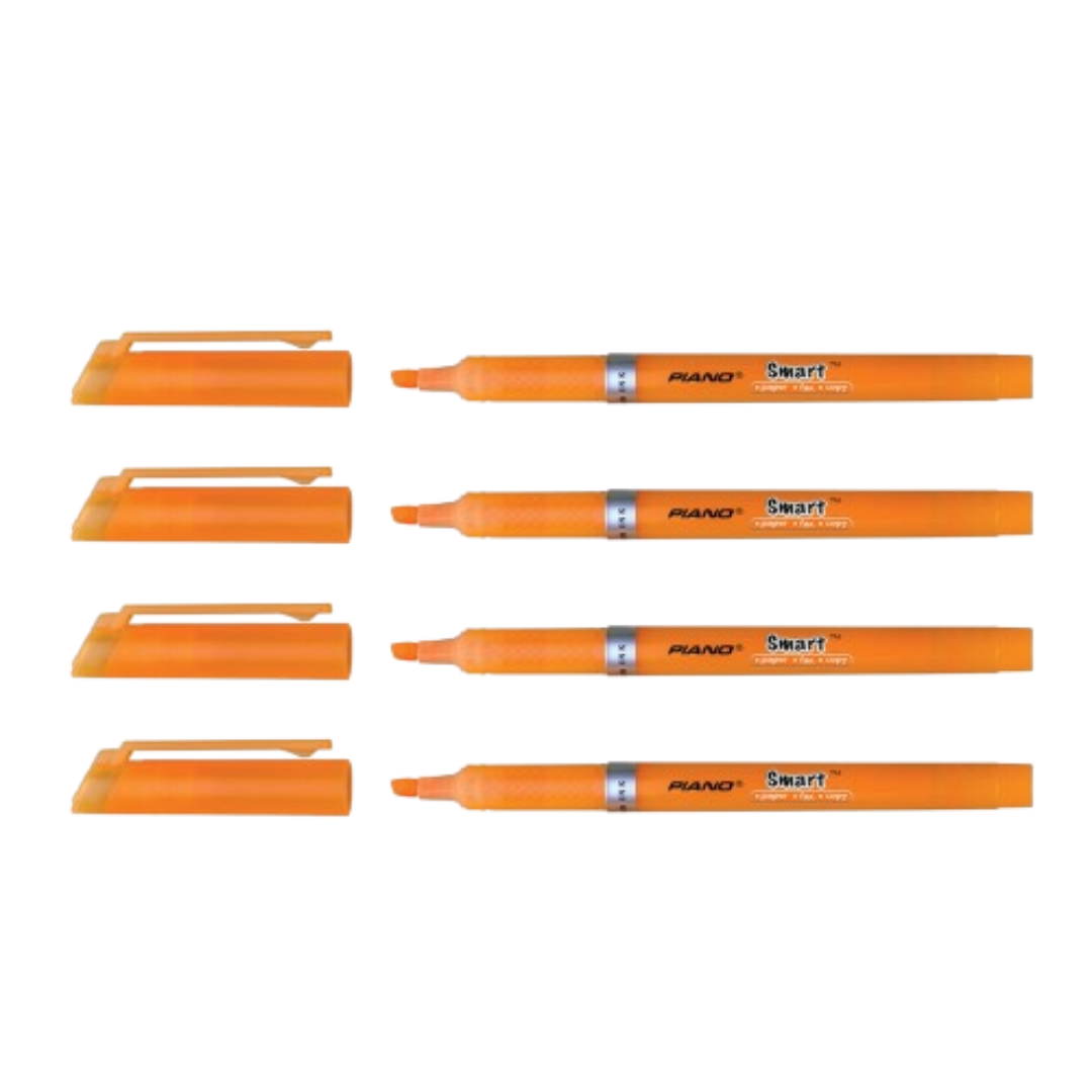Piano Smart Highlighter Pack Of 4 Pcs