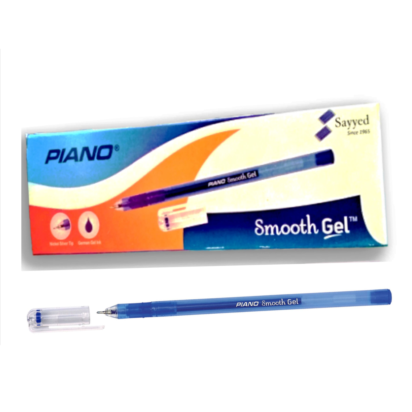 Piano Smooth Gel Pack Of 10