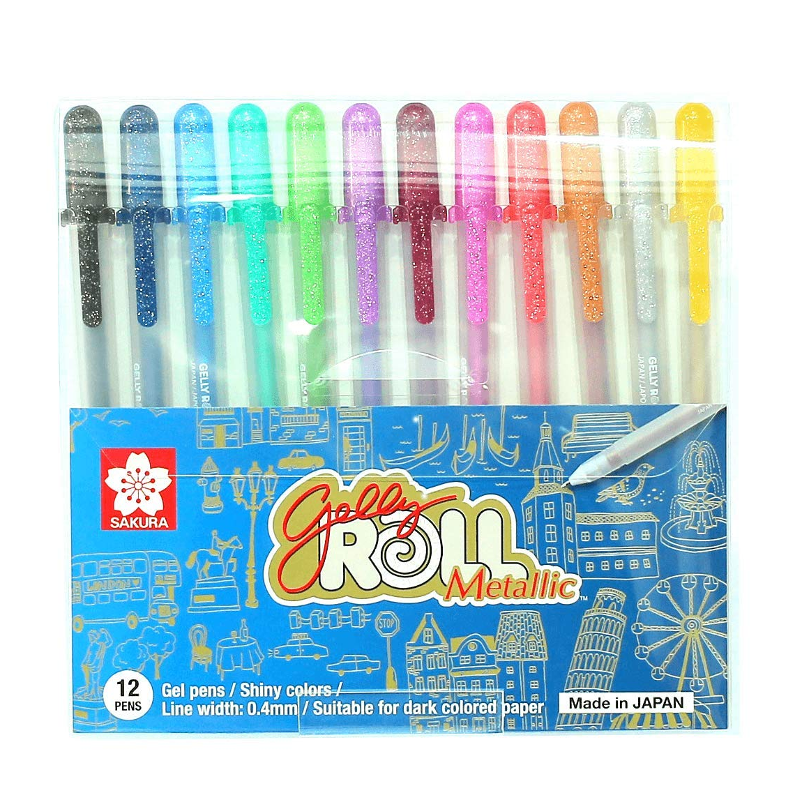 Sakura Gelly Roll Pen Set Of 12.