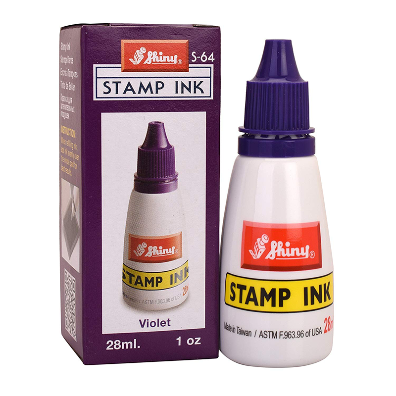 Shiny Stamp Pad Ink