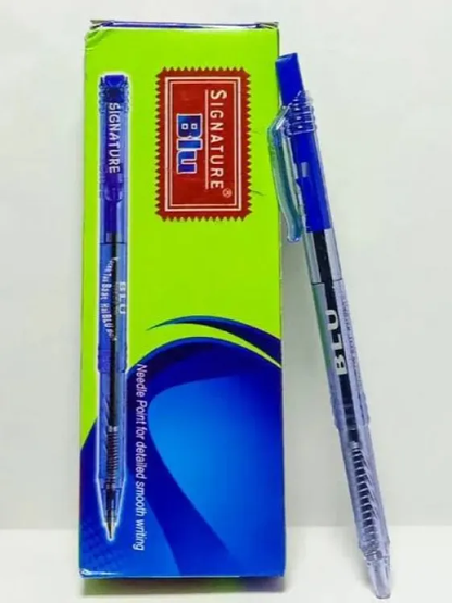 Signature Ball Pen Blu Pack Of 10.