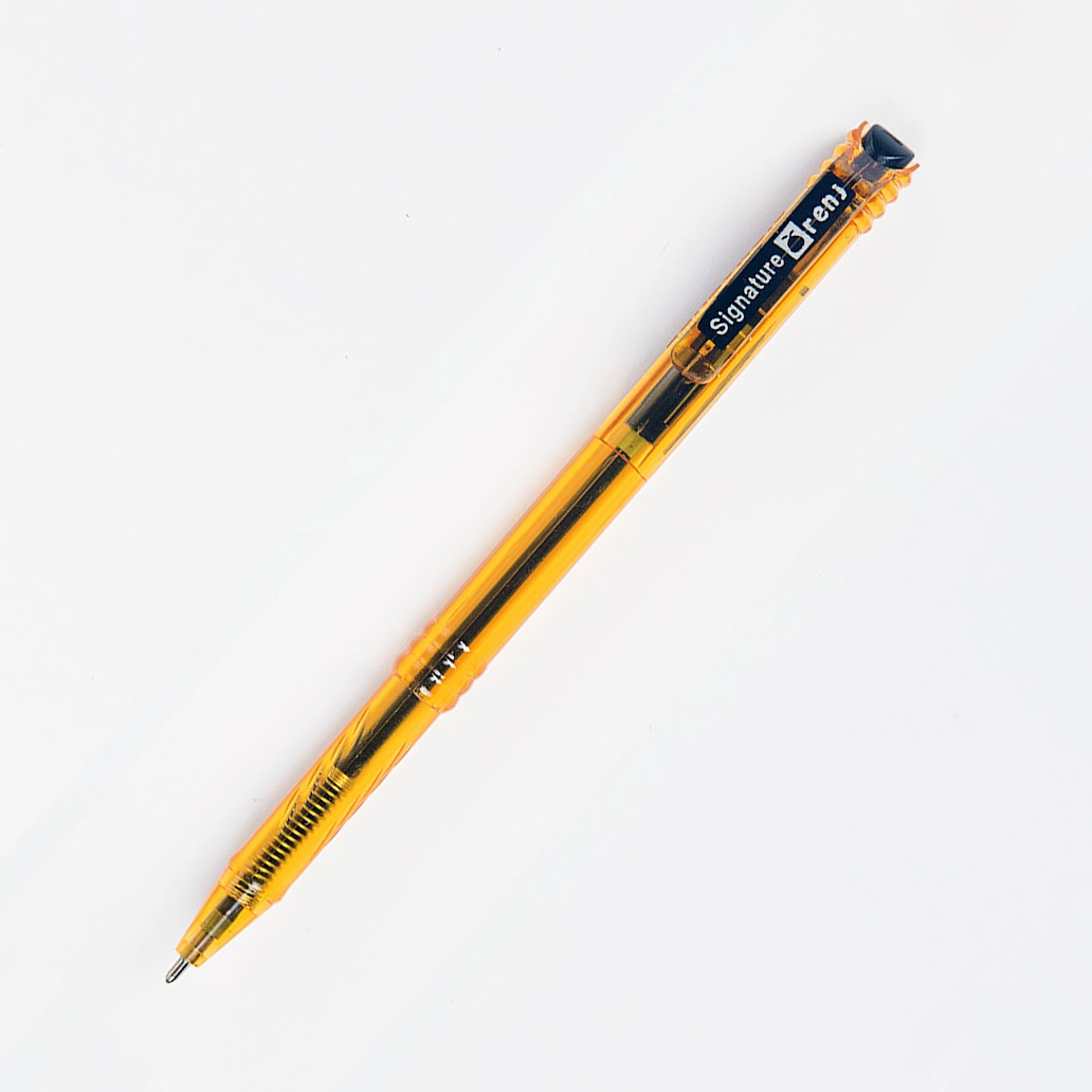 Signature Ball Pen Oranj Pack Of 10.