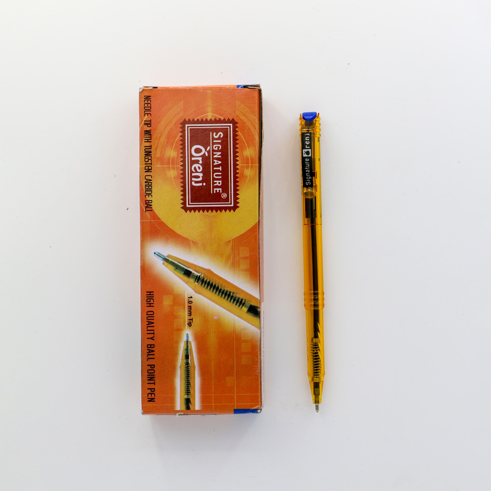 Signature Ball Pen Oranj Pack Of 10.