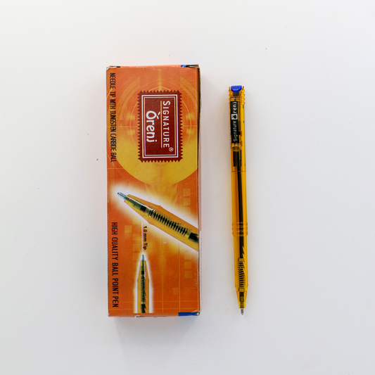 Signature Ball Pen Oranj Pack Of 10.