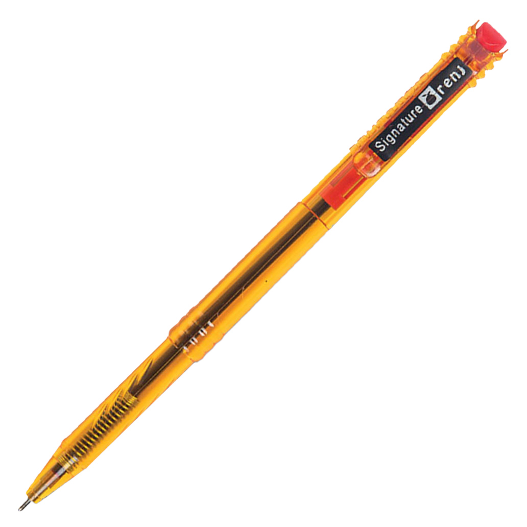 Signature Ball Pen Oranj Pack Of 10.