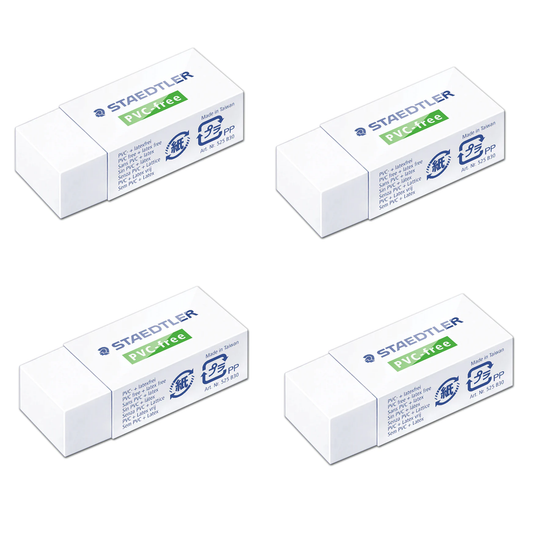 Staedtler Eraser B30 Blister Pack Of 4 Pcs.