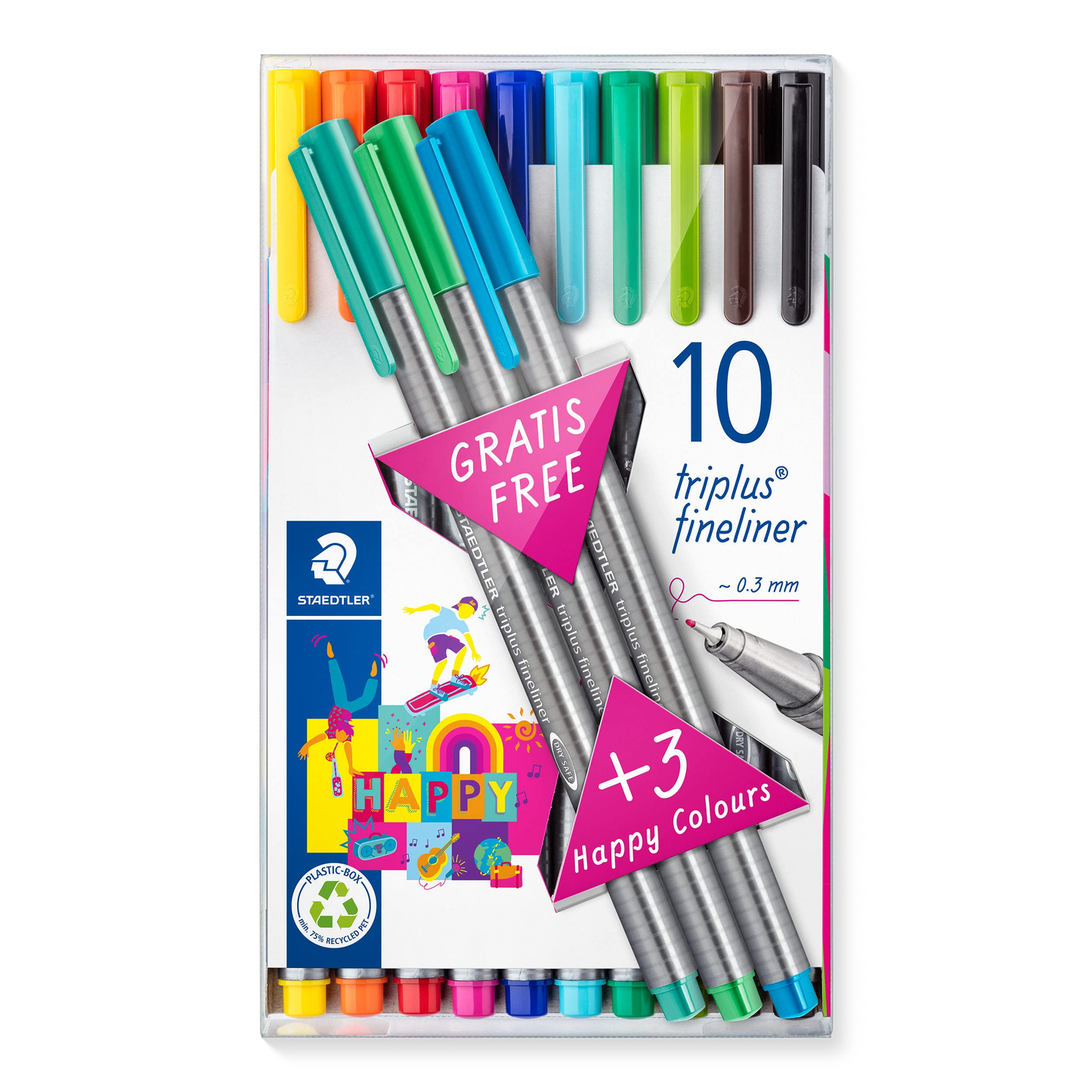 Staedtler triplus Fine Liner Pen Set.