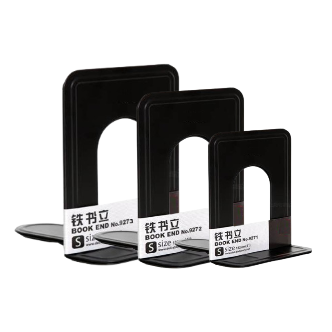 Three Flower Book End Metal
