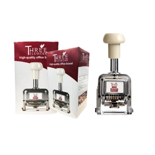 Three Flower Numbering Machine 8 Digit TF0508