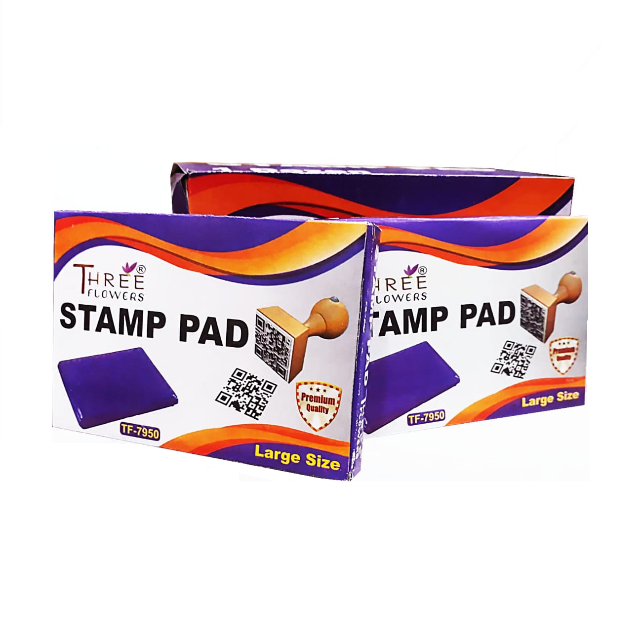 Three Flower Stamp Pad TF7950