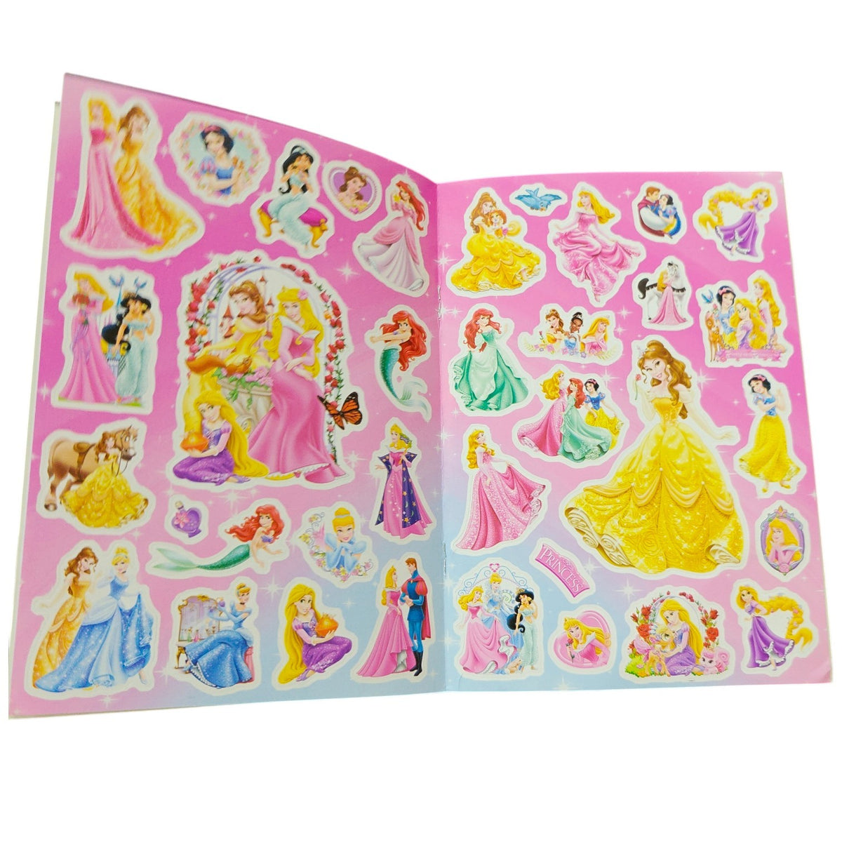 A5 coloring book with stickers