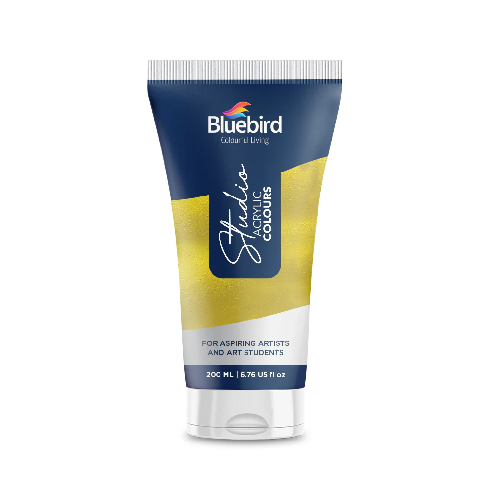 Bluebird Studio Acrylic Black 200Ml
