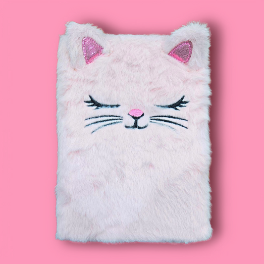 Fancy Note Book  Journal A5 Furr Cat Single Piece