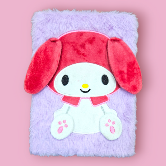 Fancy Note Book Journal A5 Furr Cute Rabbit Single Piece