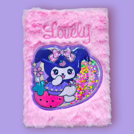 Fancy Note Book Journal A5 Furr Lovely Kitty 2 Single Piece