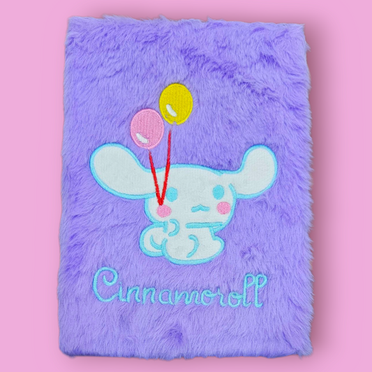 Fancy Note Book Journal A5 Furr Cinnamoroll Single Piece