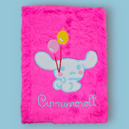 Fancy Note Book Journal A5 Furr Cinnamoroll Single Piece