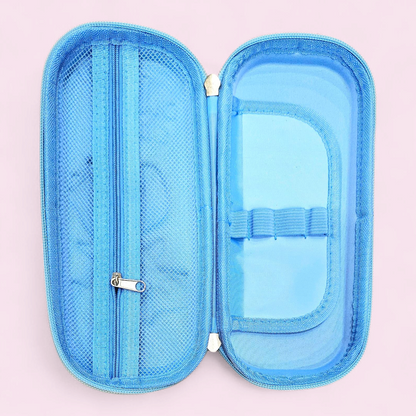 Zipper Fiber Pencil Pouch Dino (Geometry Case) # 5902