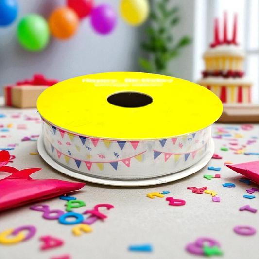 Imported ribbon birthday celebrations