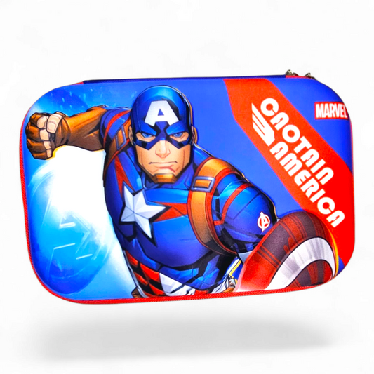 Captain America pencil pouch in hard fabric