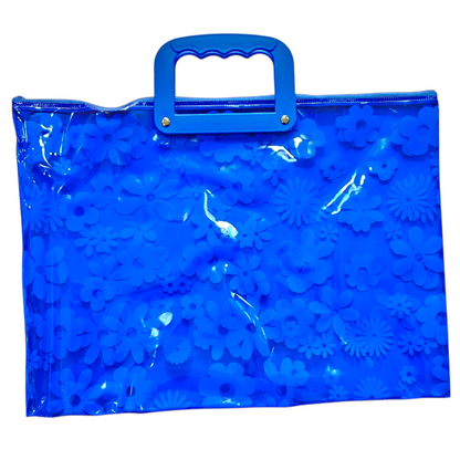 Clear Zipper folder bag kids/Document File #8095