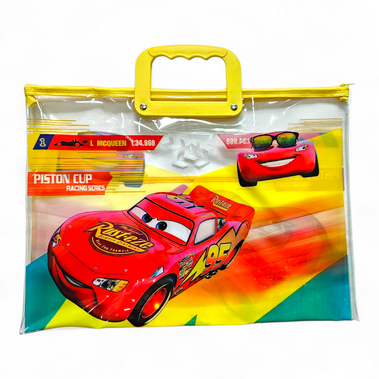 Clear Zipper folder bag kids/Document File #8095