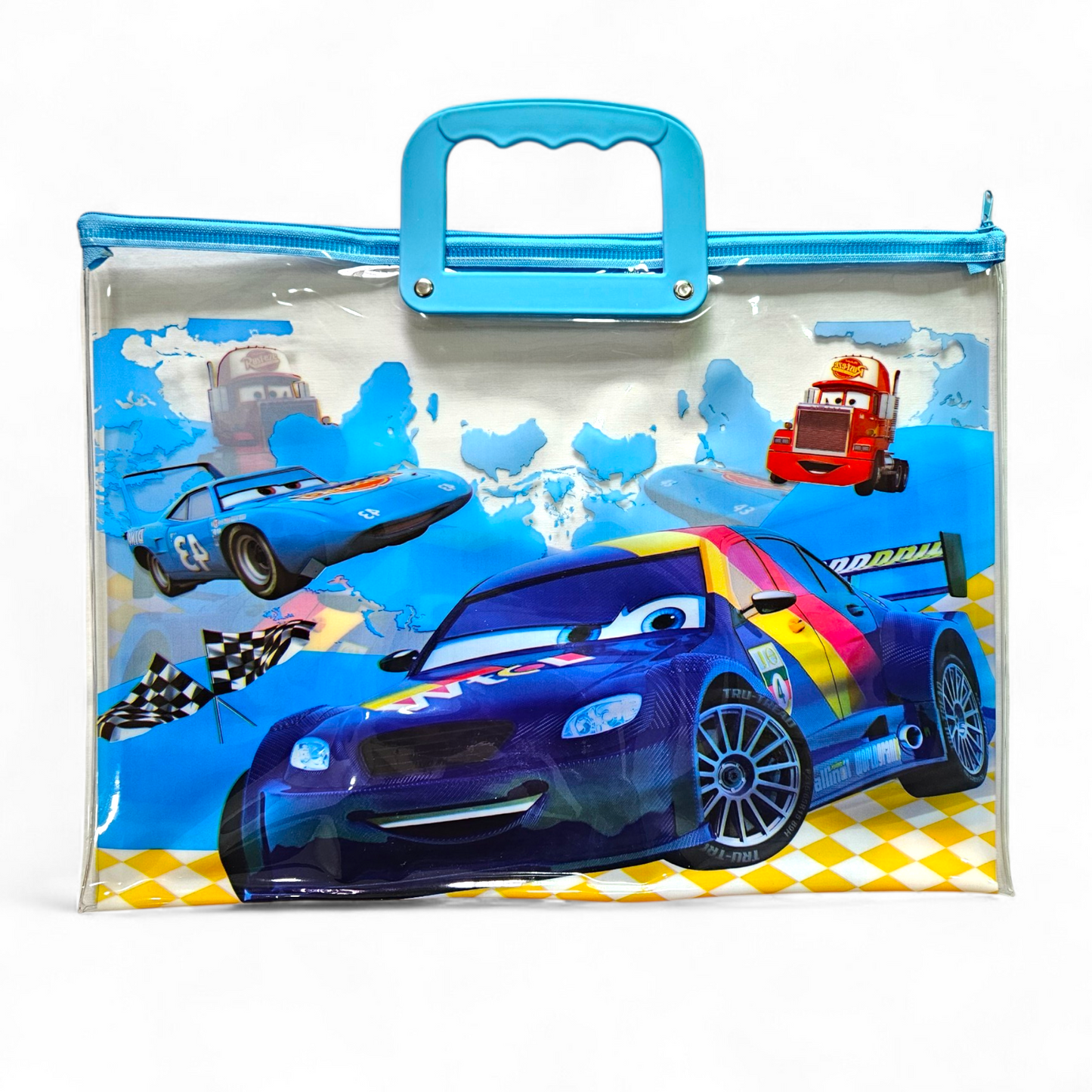 Clear Zipper folder bag kids/Document File #8095