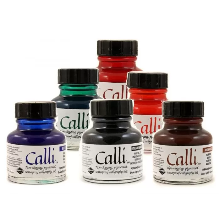 Daler Rowney Calligraphy Inks 30ml Waterproof – Shoukat Sons