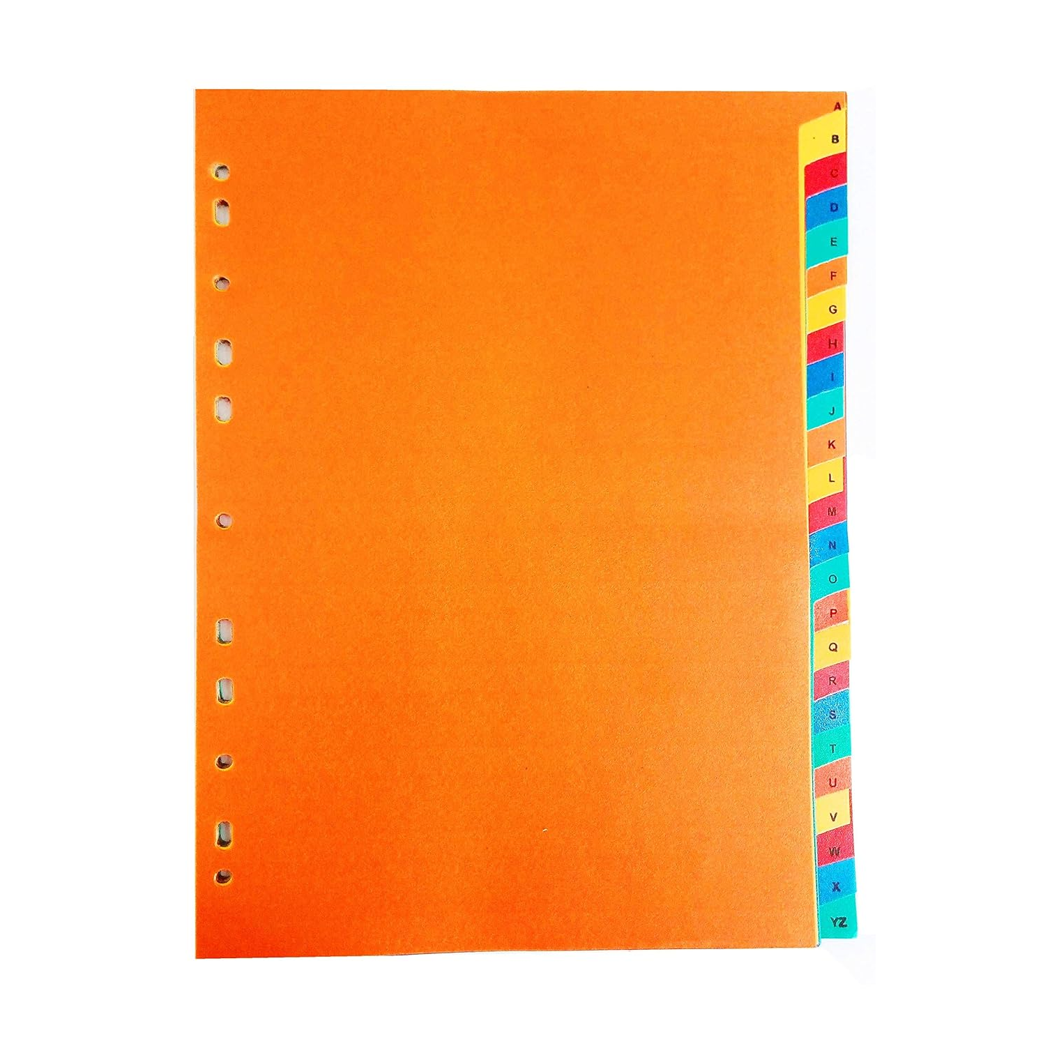 File Separator Plastic A4 ABC – Shoukat Sons