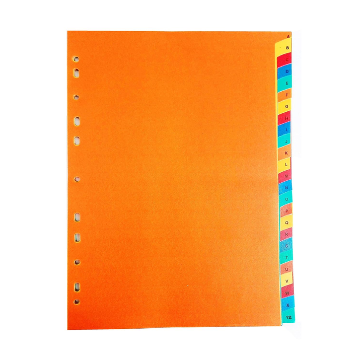 File Separator Plastic A4 ABC – Shoukat Sons