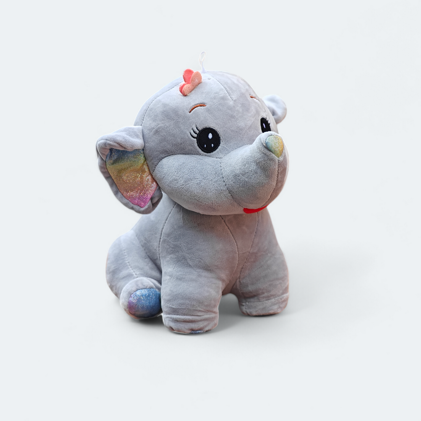 Shimmery Elephant Stuff Toy 8x11