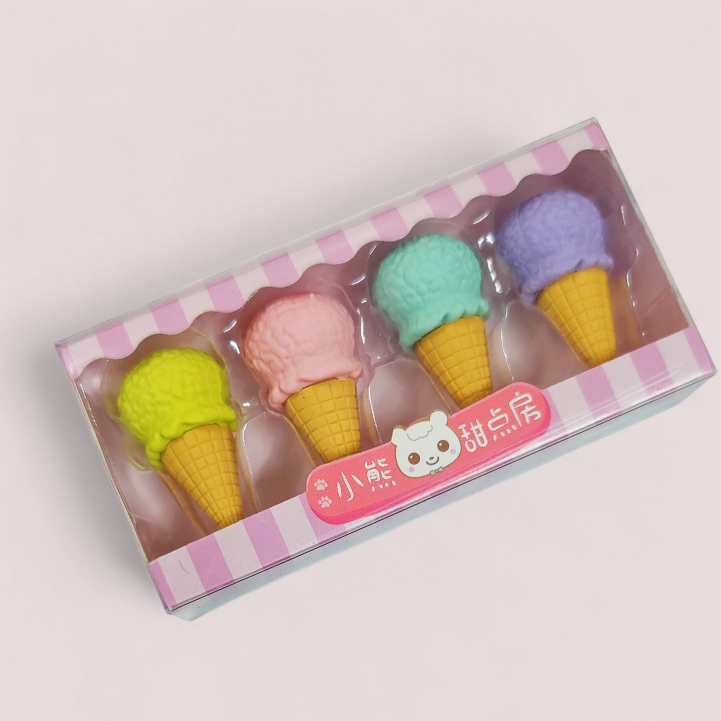 Bakery Eraser Set of 4 Pcs #8410