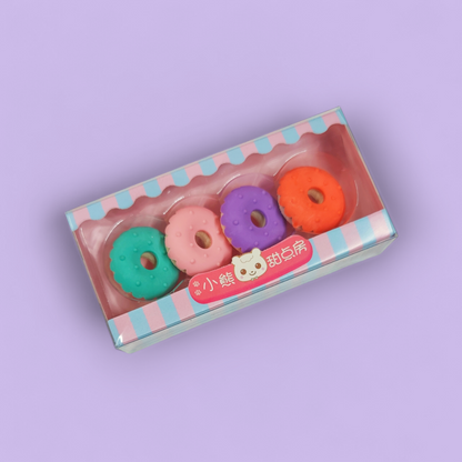 Bakery Eraser Set of 4 Pcs #8410