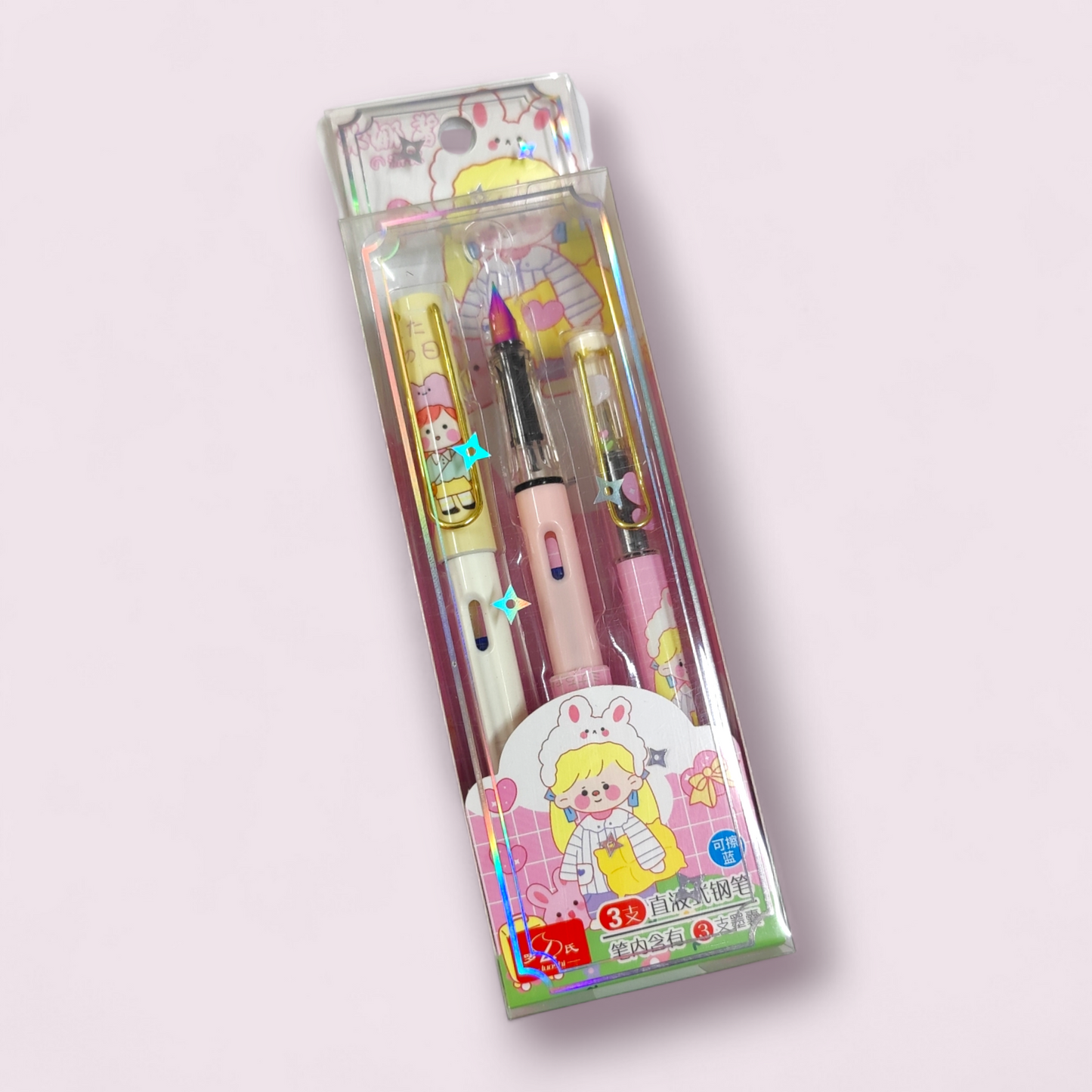 Cute Ink Pen Pack of 3 #7689 (15)