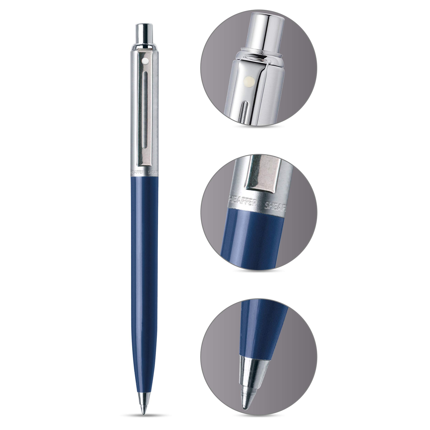 Sheaffer Sentinel 321 Blue Chrome Cap CT BP