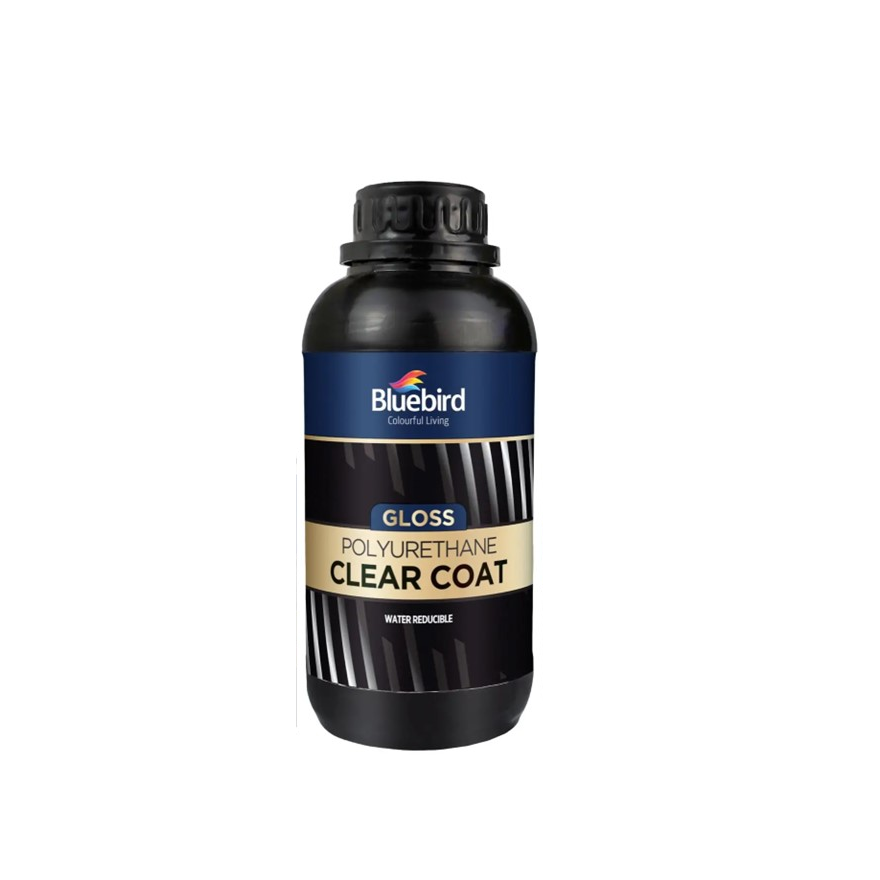 Bluebird Polyurethane Clear Coat 500ml Water Based Shoukat Sons bluebird-polyurethane-clear-coat-500ml-water-based-shoukat-sons