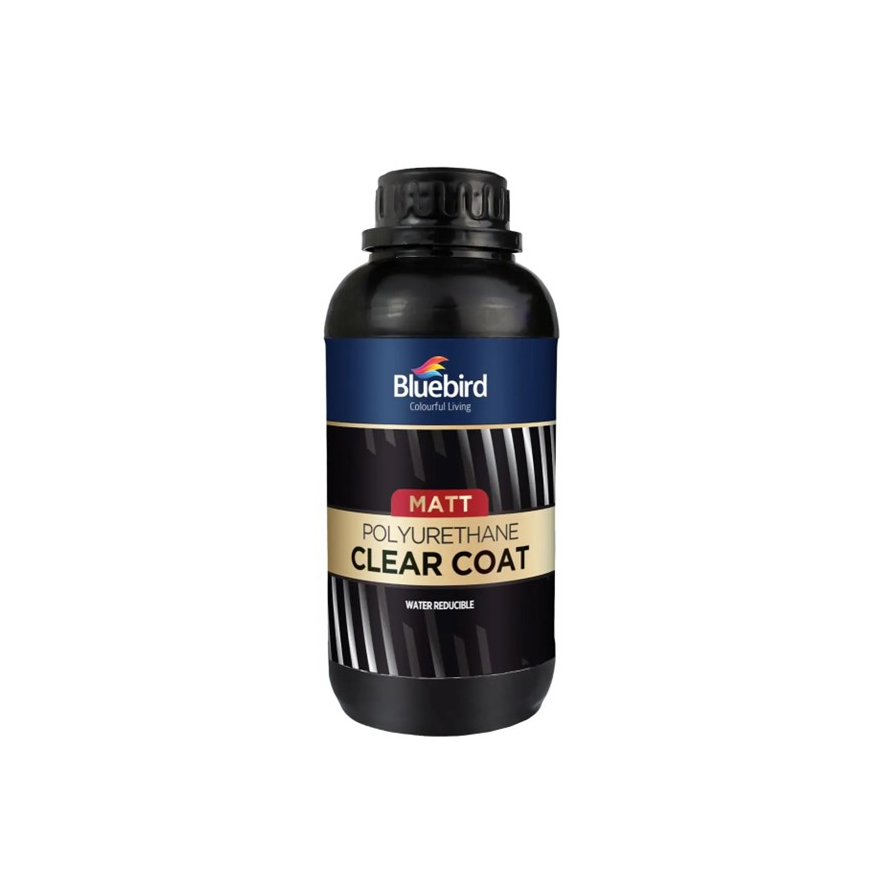 Bluebird Polyurethane Clear Coat 500ml (Water Based)