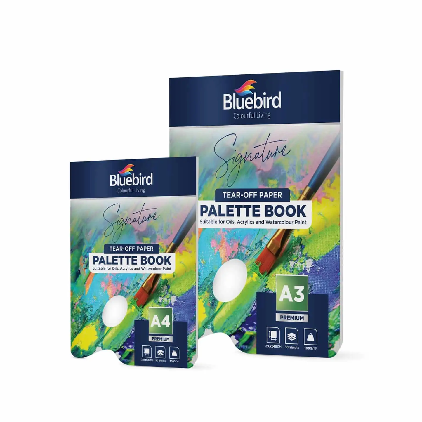 Bluebird Signature Paper Palette Book