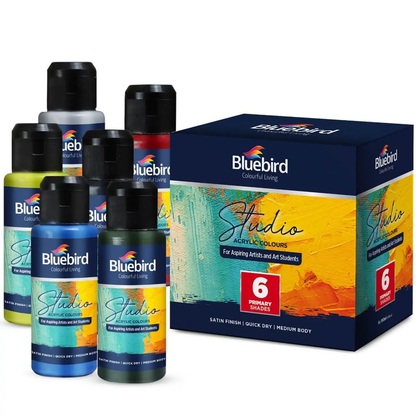 Bluebird Studio Acrylic 100ml Set Of 6