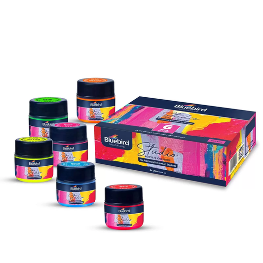 Bluebird Studio Acrylic 25ml Set Of 6