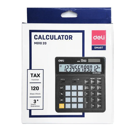 Deli Calculator M010 20 (12 Digit)