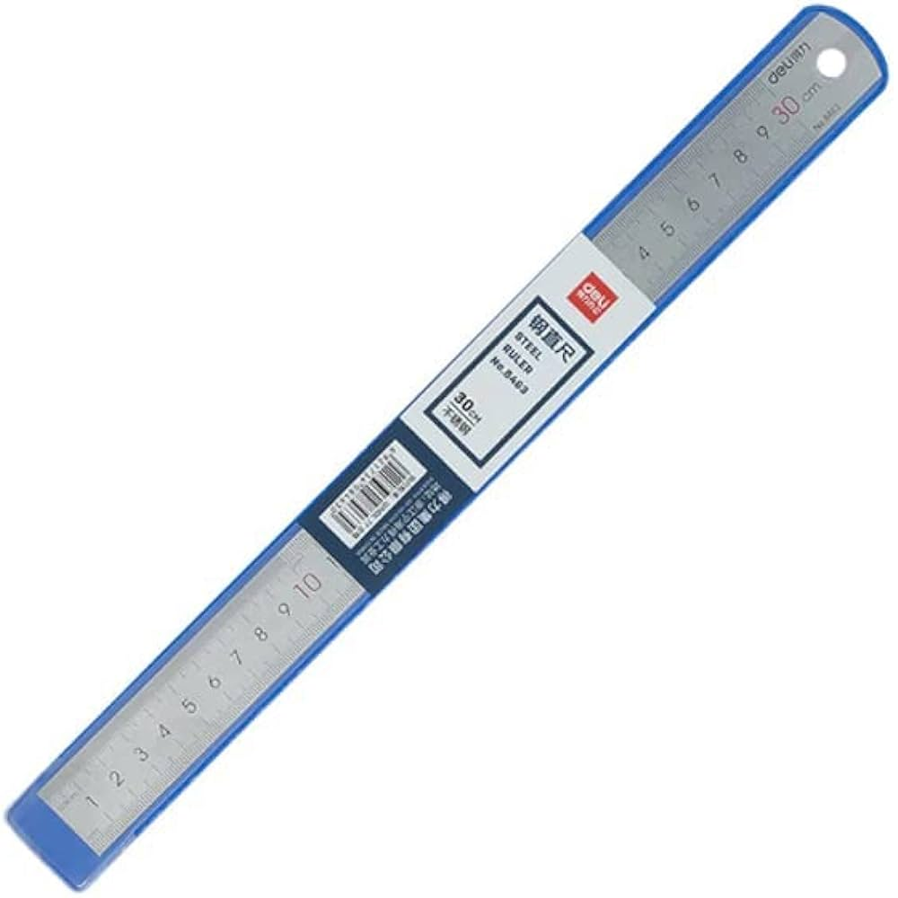 Deli Steel Scale 8463