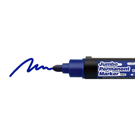 Mungyo Jumbo Permanent Marker Blue