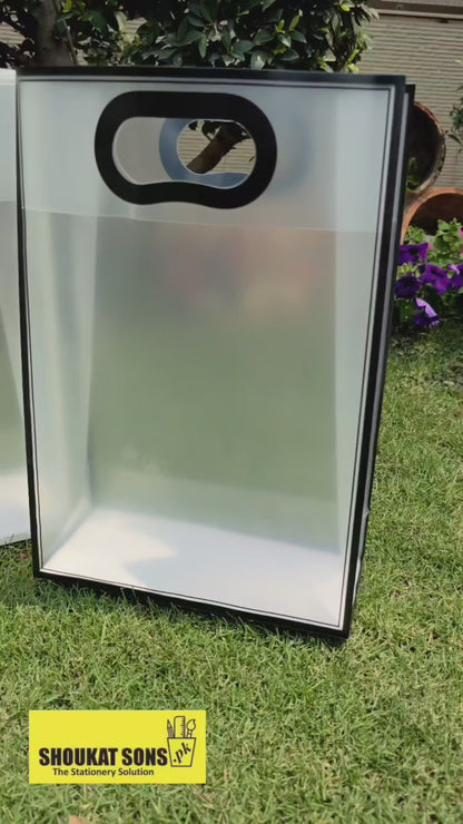 Translucent Goodie Bag D Cut 14x9.5"