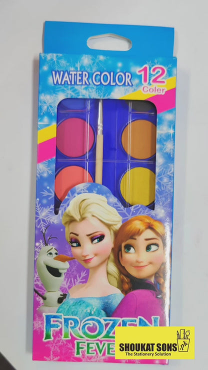 Frozen water color set for kids