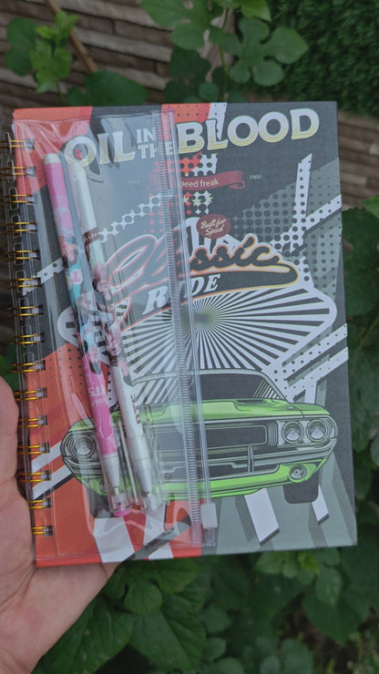 Boys notebook Racing