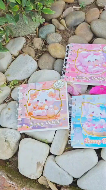 Fancy Note Book Journal B6 Bunny Rabbit Single Piece