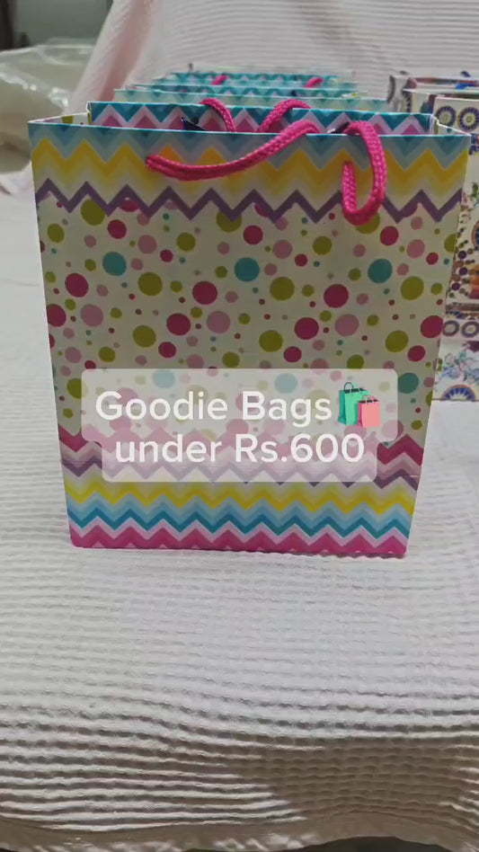 Party return favor goodie bag