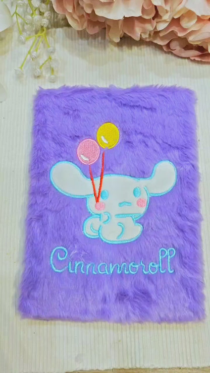 Fancy Note Book Journal A5 Furr Cinnamoroll Single Piece